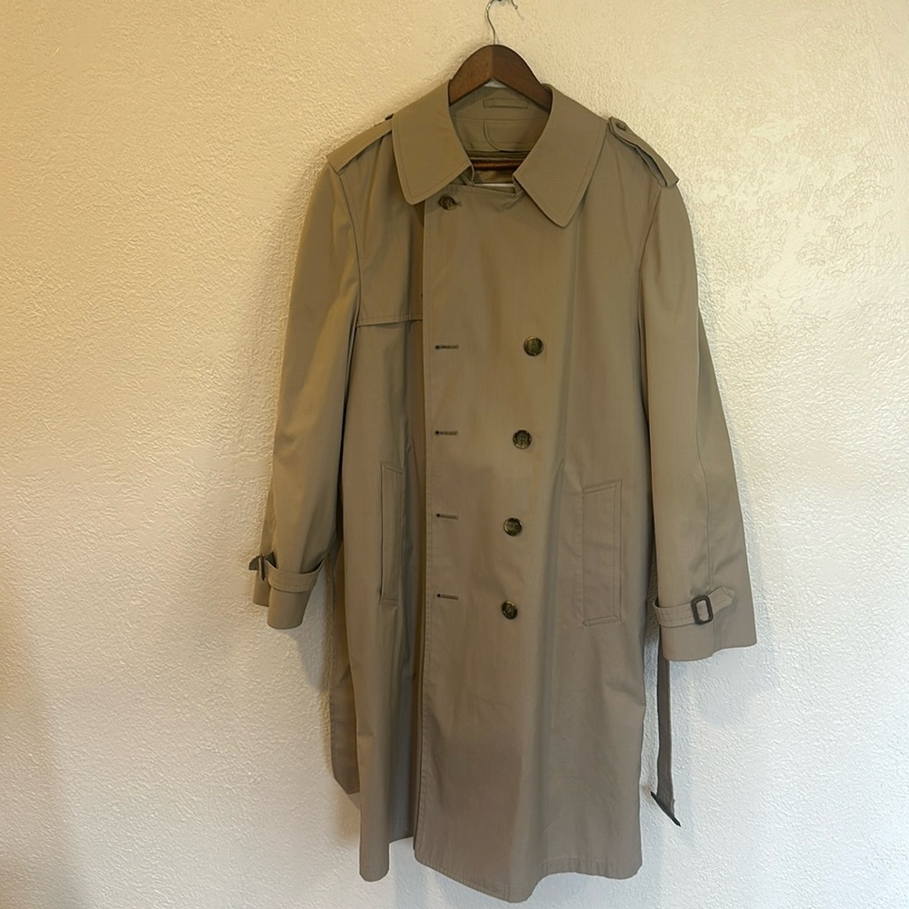 London Fog Trench Coat 42 Regular